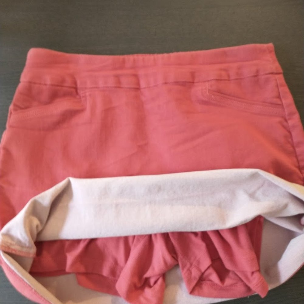 Red Croft & Barrow Short Skort Skirt with Women Size 6